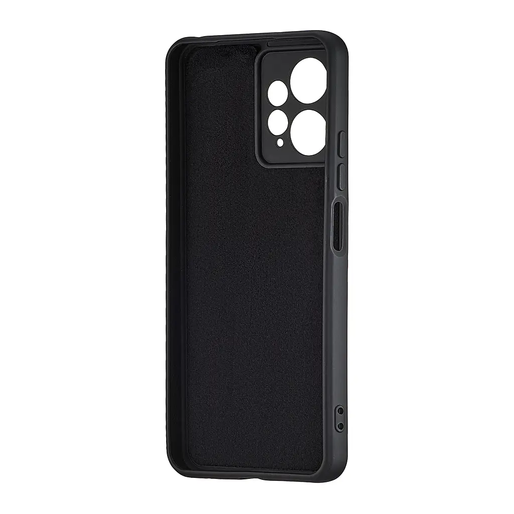 Чохол TPU Colorful Protected Camera Xiaomi Redmi Note 12 4G Black - фото 2
