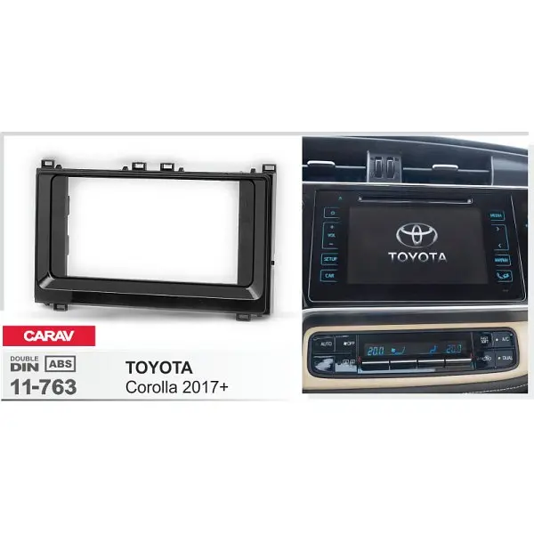 Перехідна рамка Toyota Auris, Corolla Carav 11-763 - фото 4