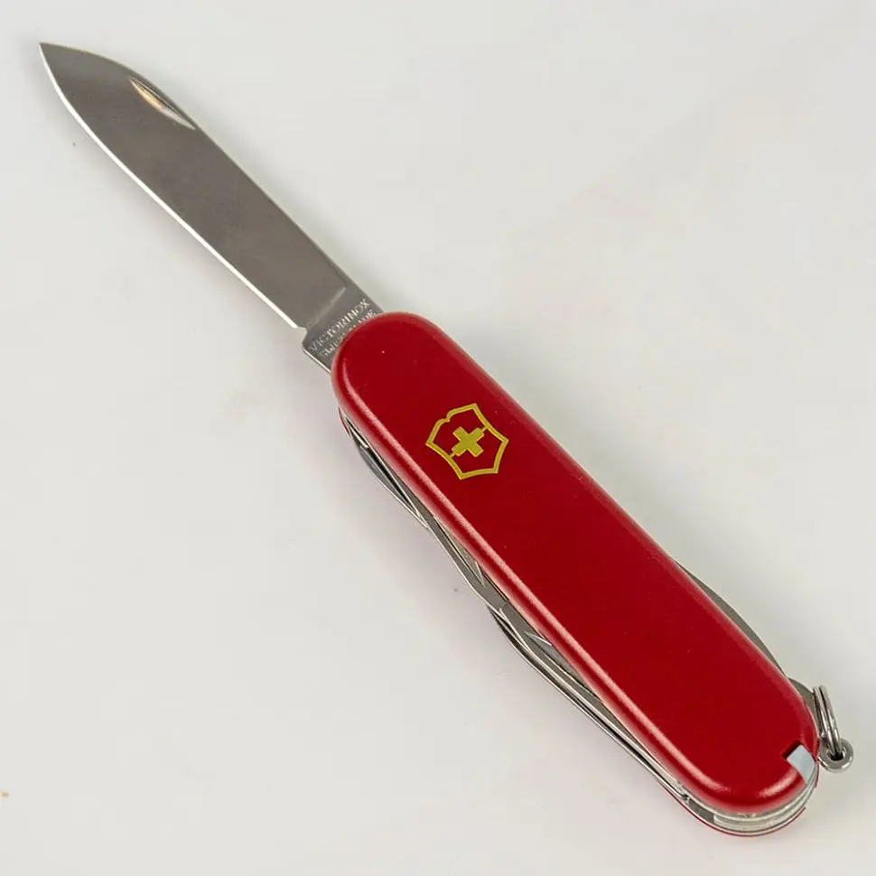 Ніж Victorinox Climber Mat 91мм 14функ черв мат жовт.лого - фото 8