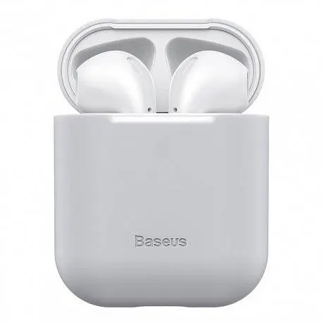 Чохол Baseus для навушників AirPods Сірий (WIAPPOD-BZ0G) - фото 2