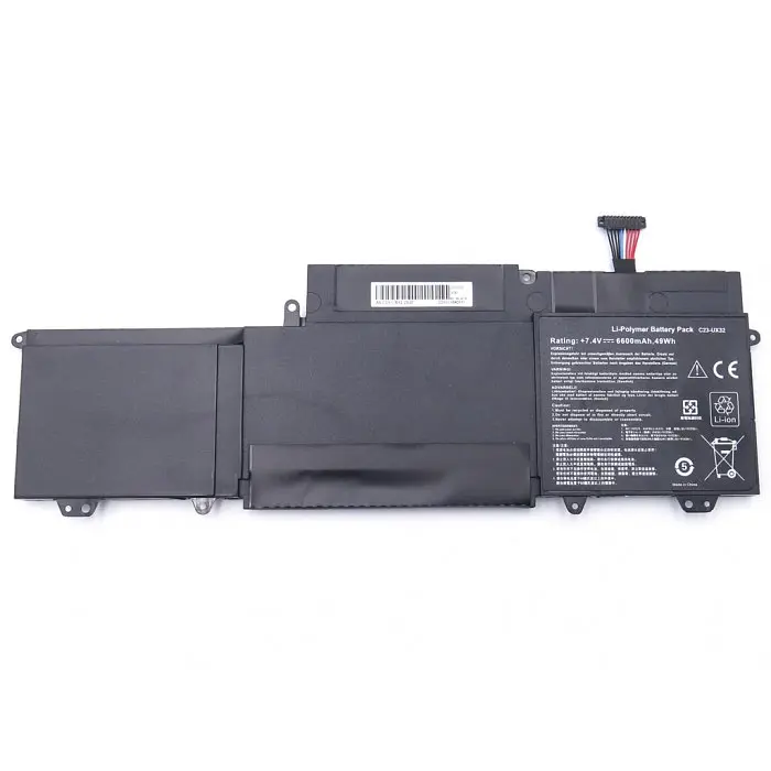 Акумулятор Asus C23-UX32 (UX32A, UX32VA, UX32VD, UX32LA, UX32LN, U38N) 7.4V 6600 mAh 49Wh Black - фото 2