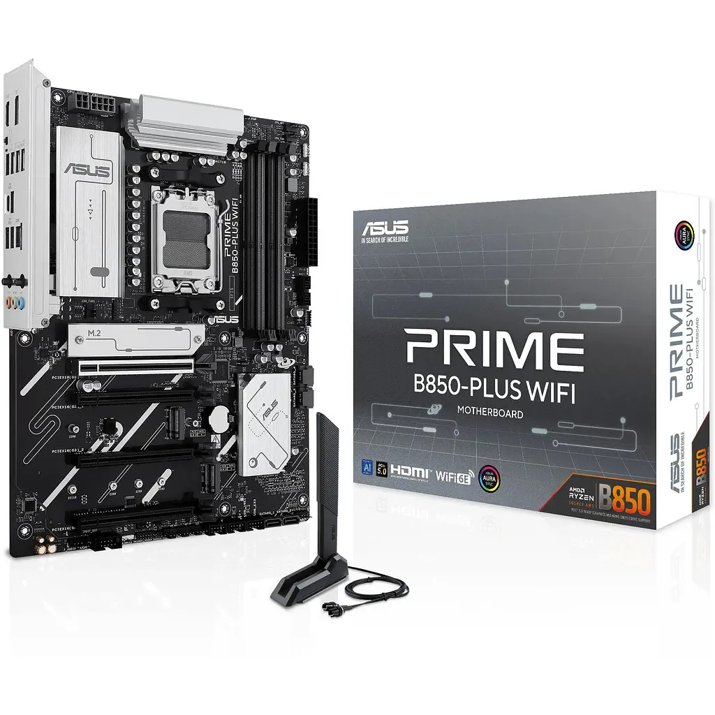 Материнська плата Asus Prime B850-PLUS WIFI sAM5 B850 4xDDR5 M.2 HDMI DP WiFi BT ATX - фото 7