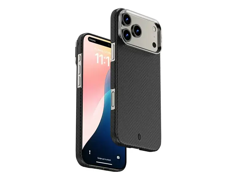 Чохол для смартфона WiWU Aramid Armor DCC-208 iPhone Air Black (6979107511273) - фото 3