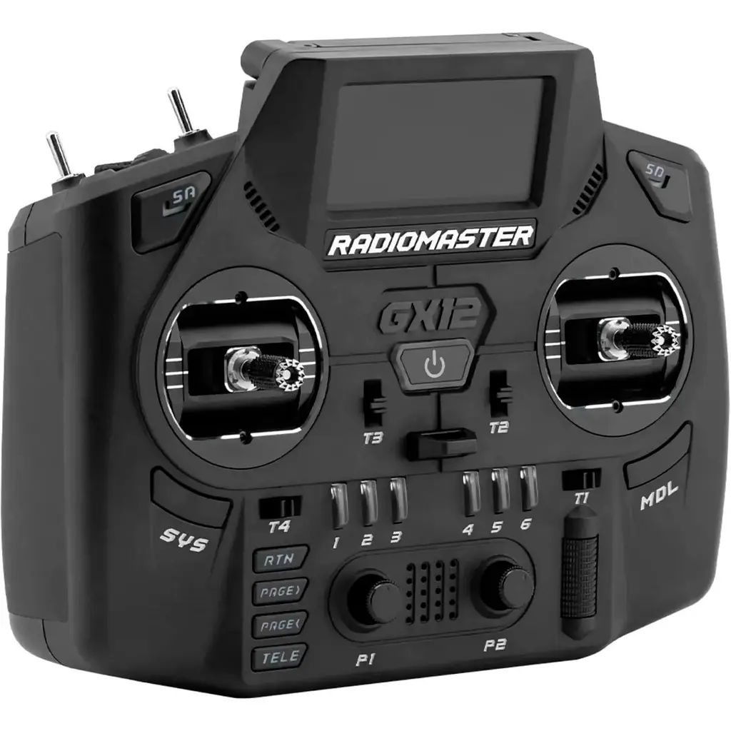 Пульт управления RadioMaster GX12 ELRS M2 с аккумулятором 21700 [147545] - фото 4