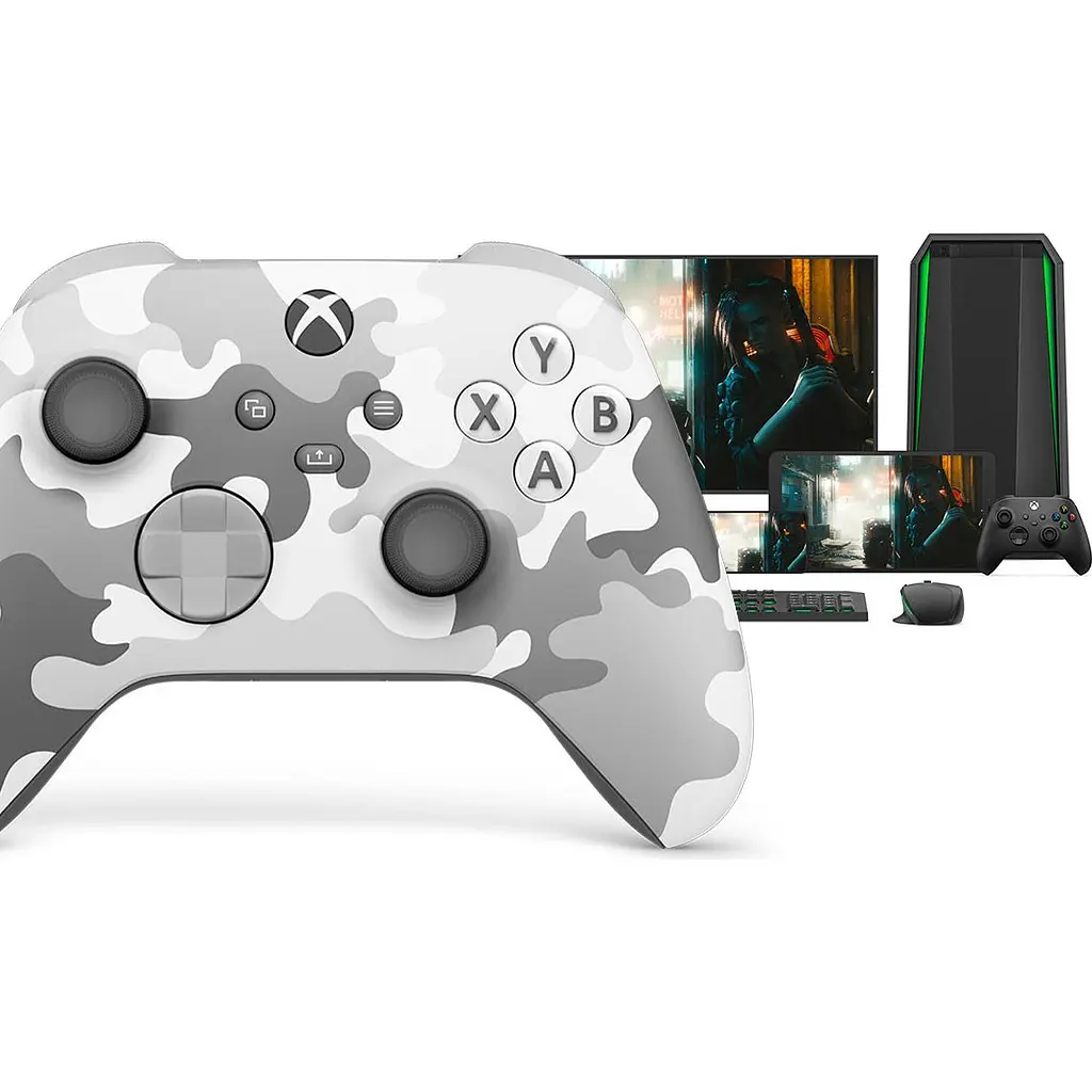 Геймпад Microsoft Xbox Series X/S Wireless Controller Arctic Camo (QAU-00139) [106133] - фото 5