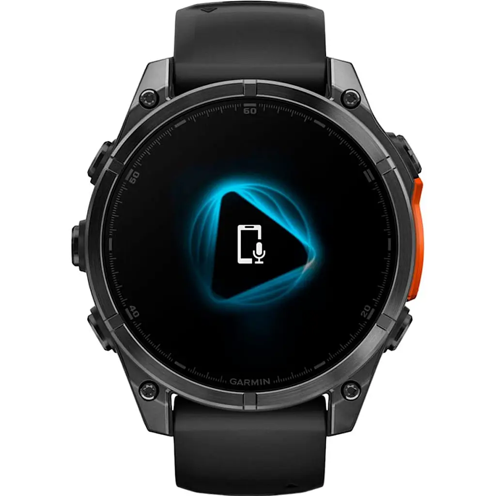 Смарт-годинник Garmin Fenix 8 AMOLED 47mm Slate Gray with Black Silicone Band (010-02904-00) [115044] - фото 7