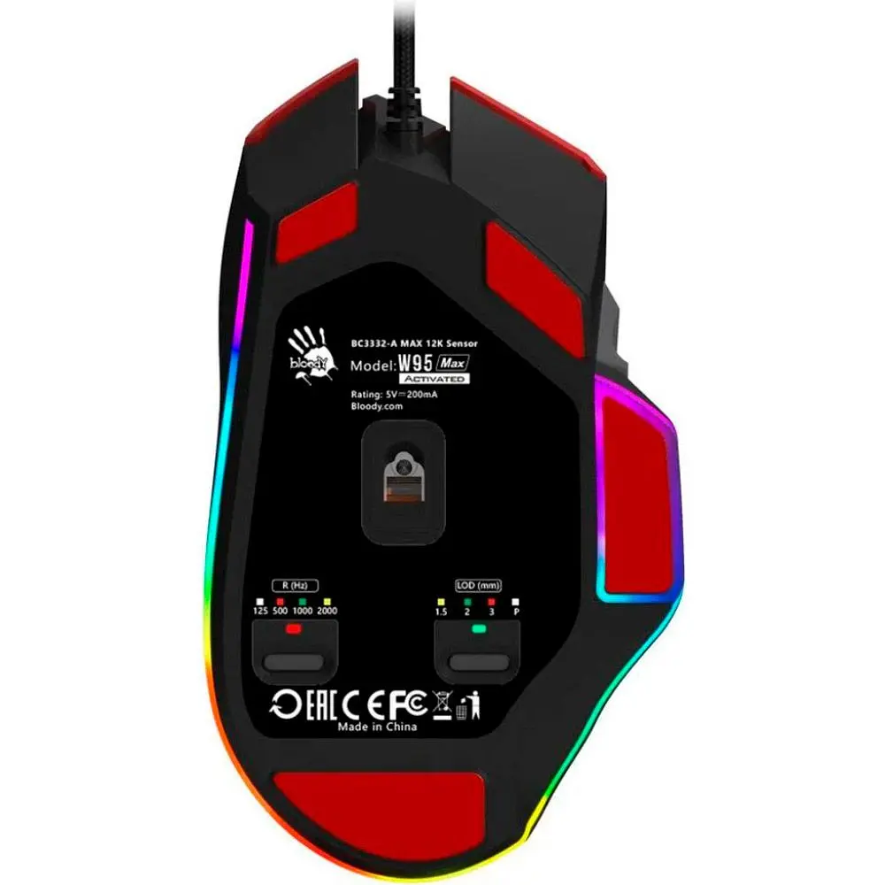 Миша Bloody W95 Max Sports Red [94550] - фото 8