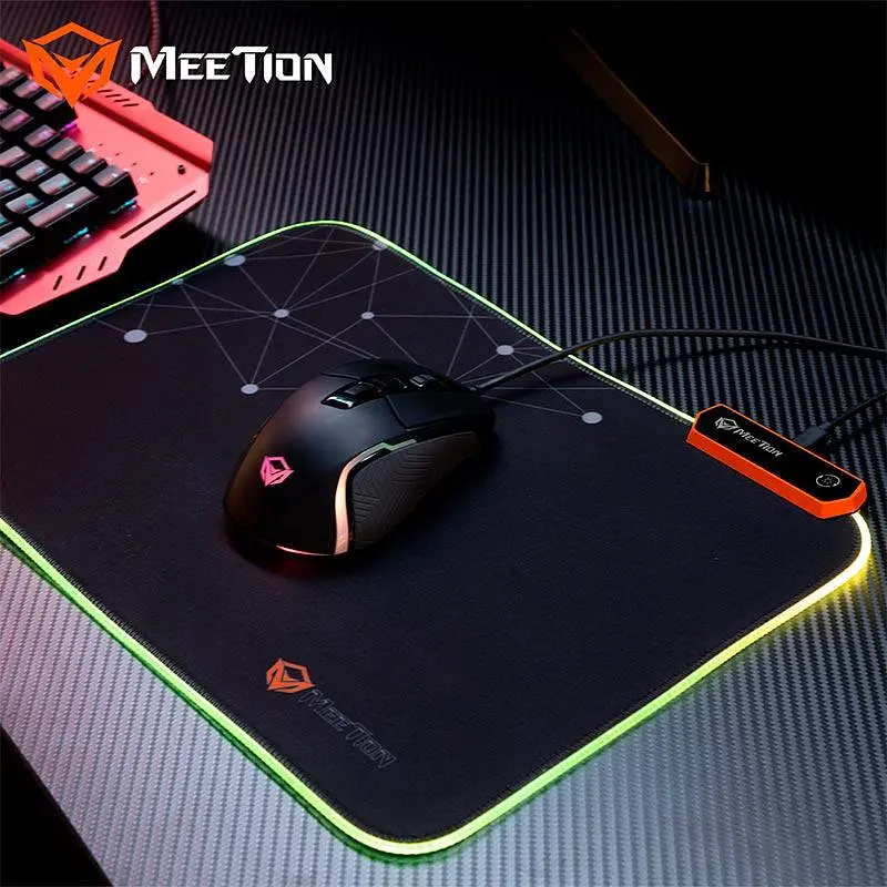 Килимок для миші MeeTion Backlit Gaming Mouse Pad RGB MT-PD120 - фото 4