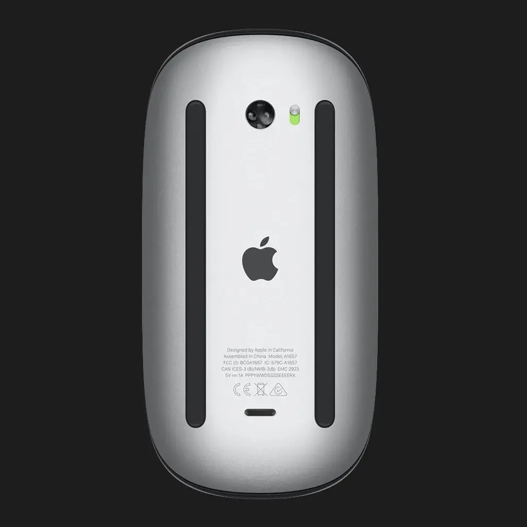 Миша Apple Magic mouse 2022 Multi-Touch Surface (MMMQ3) чорна - фото 4