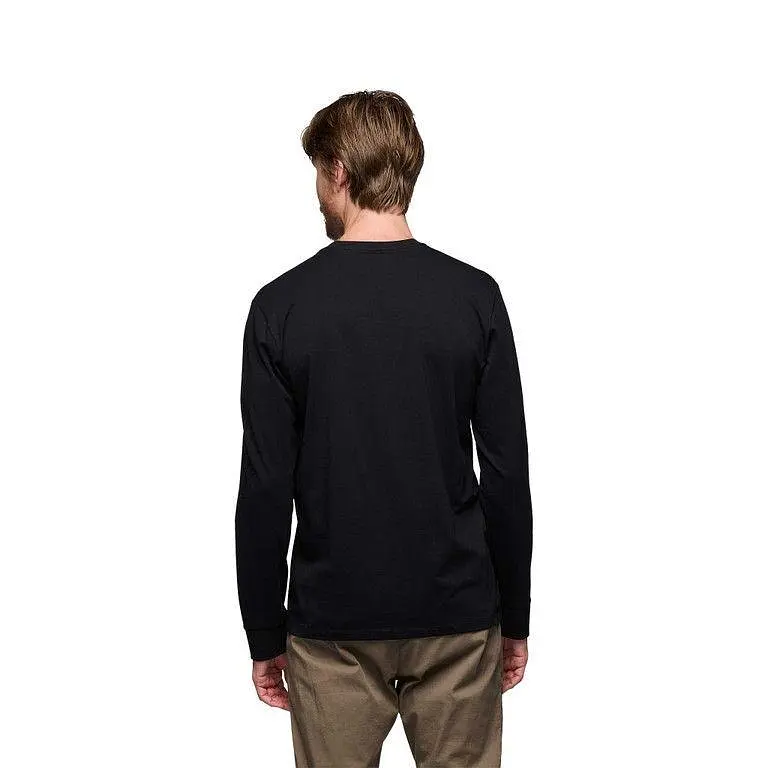 Кофта Black Diamond M Heritage Wordmark LS Tee Black L (1033-BD 7524440002LRG1) - фото 4