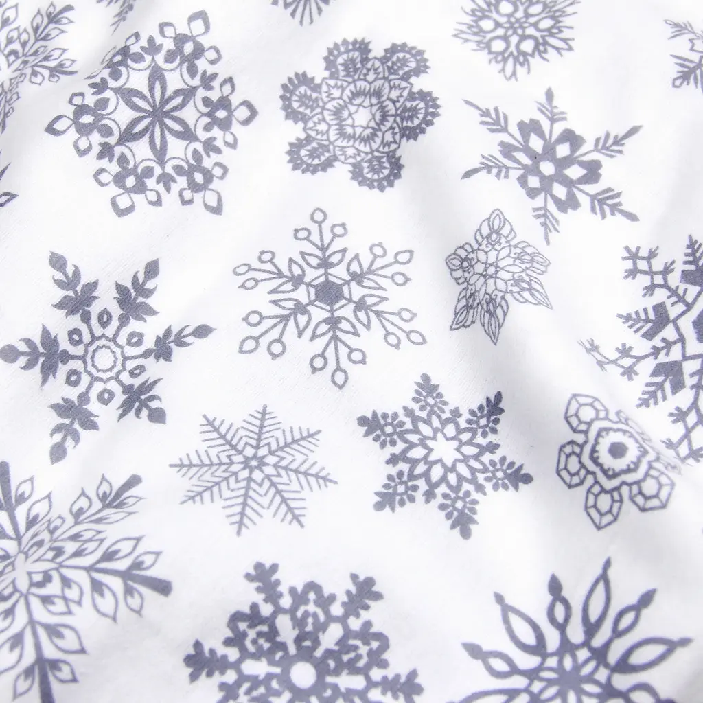 Простирадло на резинці фланель 180х200х30 SNOWFLAKES COSAS (4822052473542) - фото 6