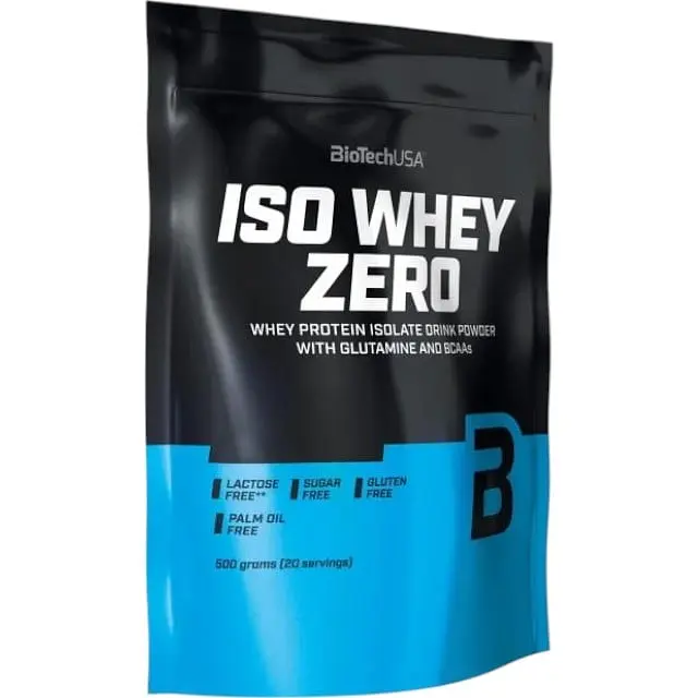 Протеїн BiotechUSA Iso Whey Zero Білий шоколад 500 г
