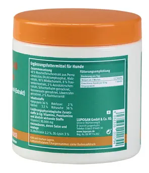 Добавка для зміцнення суглобів і кісток собак Luposan GelenkKraft 40 Tabletten 90 шт. - фото 3