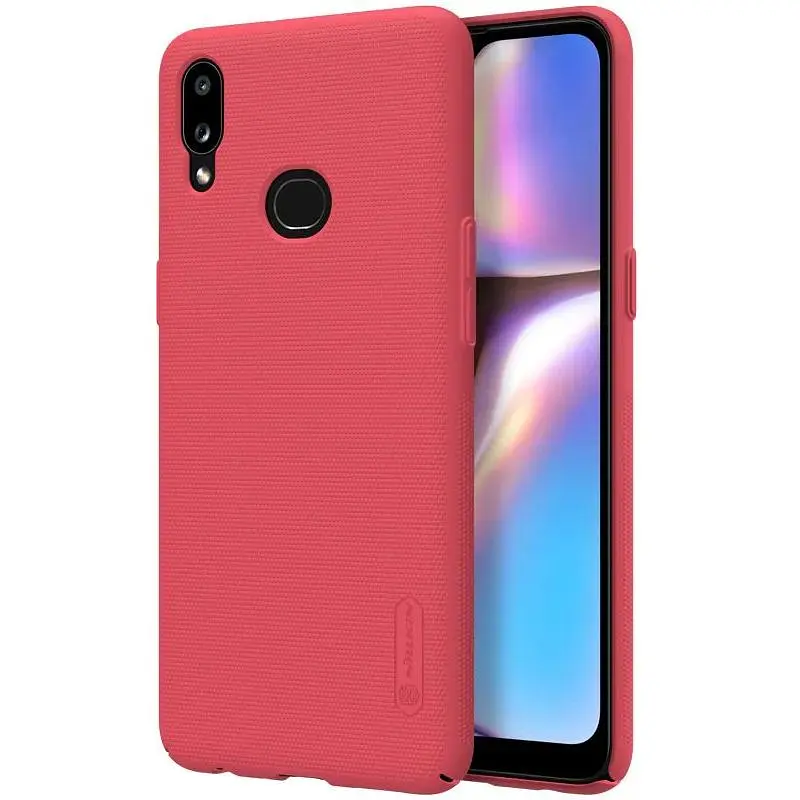 Чохол-накладка Nillkin Super Frosted Shield Case Samsung Galaxy A10s A107F Red - фото 4