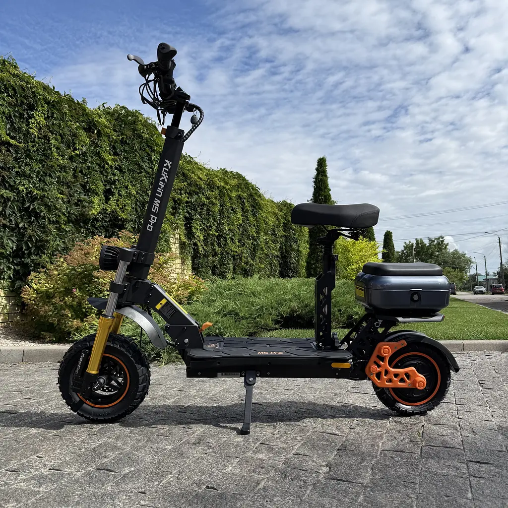 Электросамокат KUGOO Kirin M5 Pro 1200W 23Ah с сиденьем ( с усиленным АКБ) - фото 3