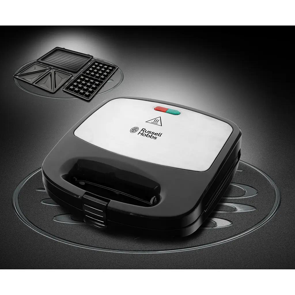 Мультимейкер (вафельниця-бутербродниця-гриль) Russell Hobbs Fiesta 3-in-1 24540-56 - фото 5