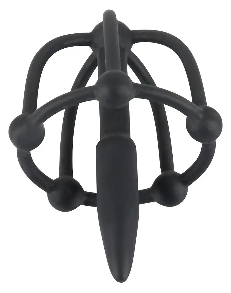 Стимулятор уретри Penis Plug with Glans Cage - фото 4