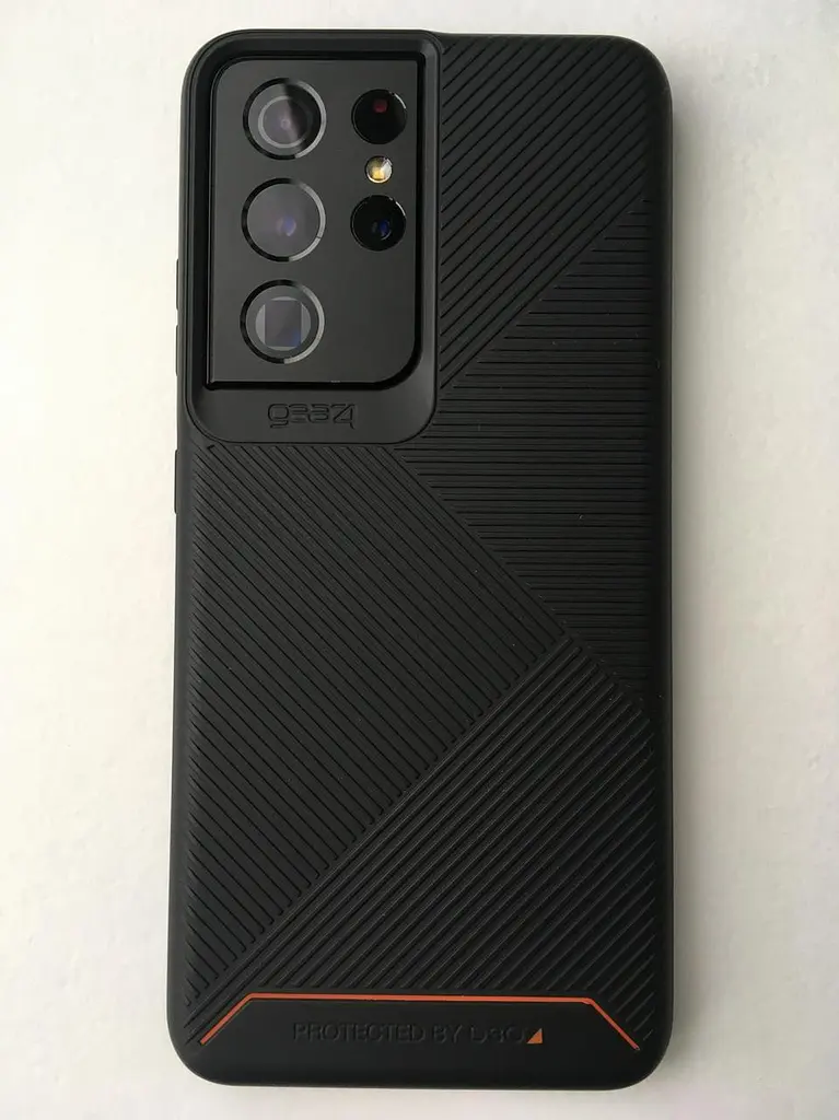 Протиударний чохол Gear4 Battersea D3O для Samsung Galaxy S21 Ultra 5G Black - фото 5