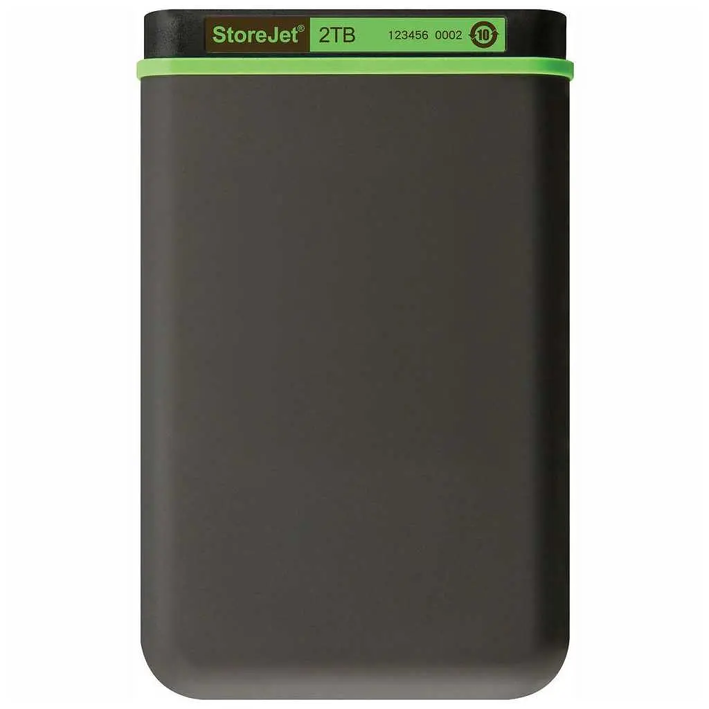 Зовнішній жорсткий диск Transcend HDD 2.5" USB 2TB StoreJet 25M3 Iron Gray Slim (TS2TSJ25M3S) - фото 2