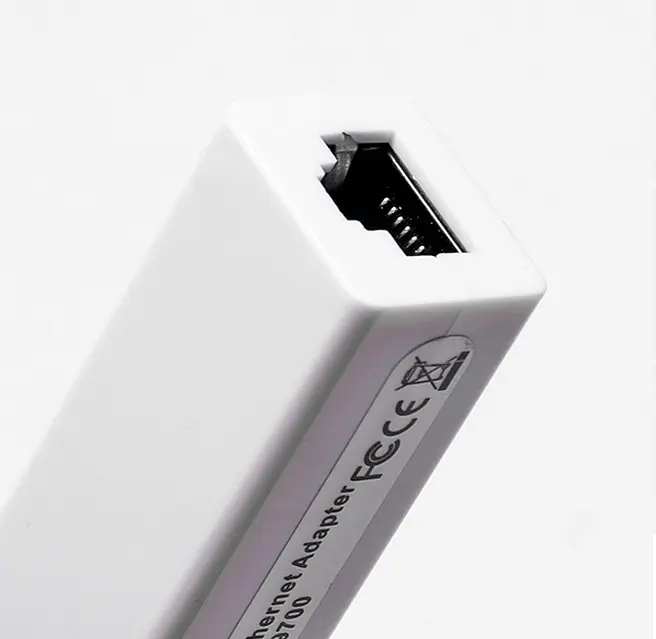 Перехідник USB --> Ethernet RJ45, 0.1м білий, RTL - фото 3