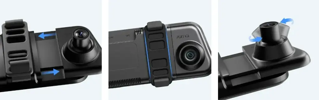 Відеореєстратор-дзеркало Xiaomi 70mai Rearview Dash Cam S410 UA - фото 6