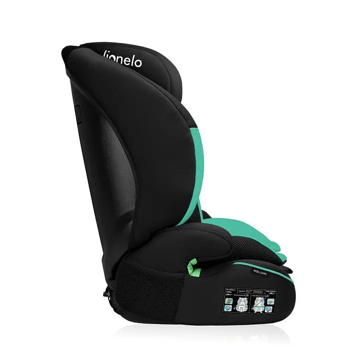 Автокресло Lionelo Levi I-Size Green Emerald 9-36 кг 76-150 см (LO-LEVI I-SIZE GREEN EMERALD) - фото 3