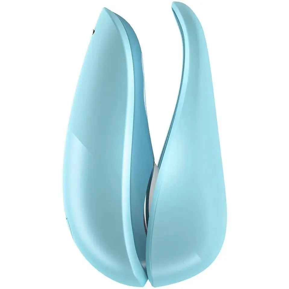 Вакуумний кліторальний стимулятор Womanizer Liberty Blue - фото 4