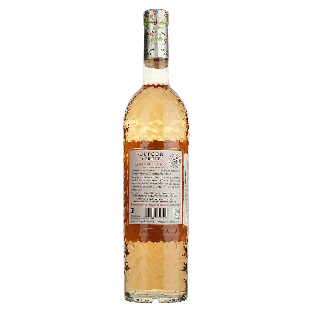 Вино LGC Cabernet D'Anjou Rose Soupcon de Fruit розовое полусухое 0.75 л - фото 2