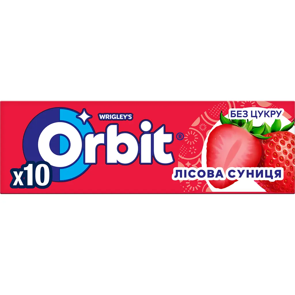 Гумка жувальна Orbit Лісова суниця, 14 г (683301) - фото 2