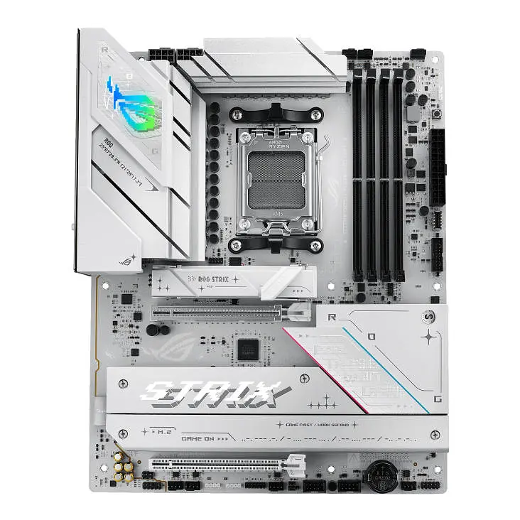 ASUS Материнська плата ROG STRIX B850-A GAMING sAM5 B850 4xDDR5 M.2 HDMI DP Wi-Fi BT ATX білий