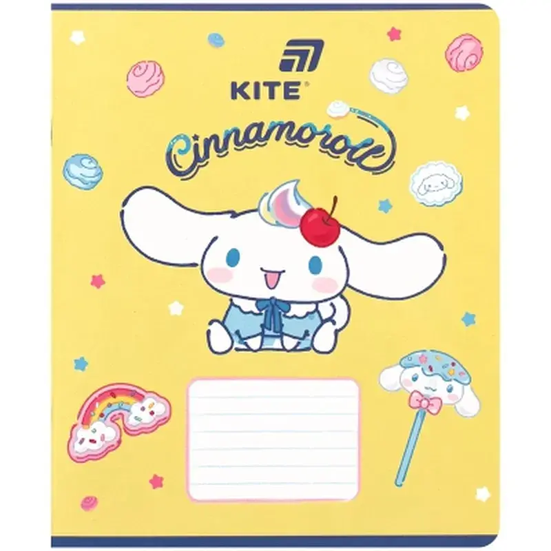 Зошит Kite Cinnamoroll, 18 аркушів, клітинка (CR26-236) - фото 8