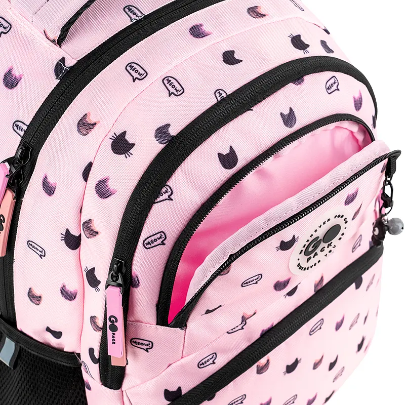 Рюкзак GoPack Education 175M-1 Meow Cats Рожевий (GO26-175M-1) - фото 10