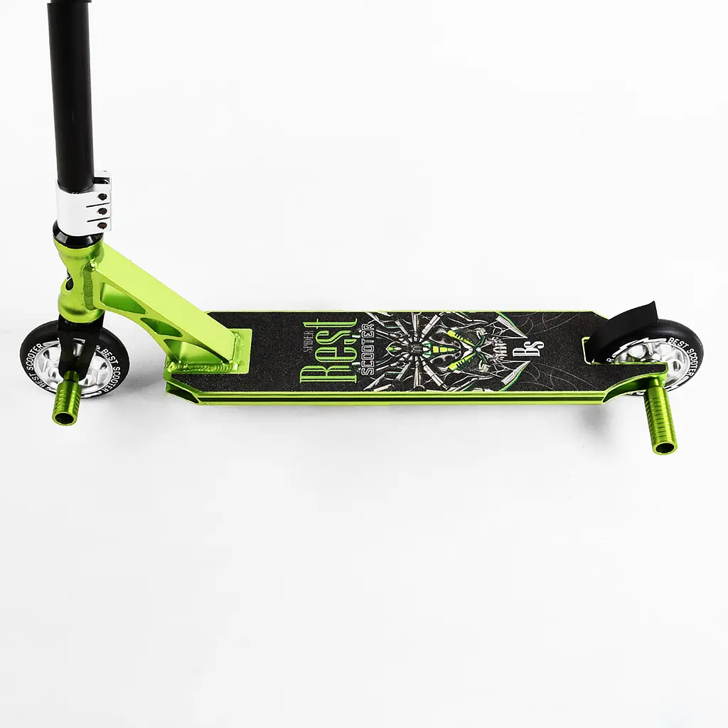 Самокат трюковий Best Scooter 60х85 см Зелений 000231658 - фото 3