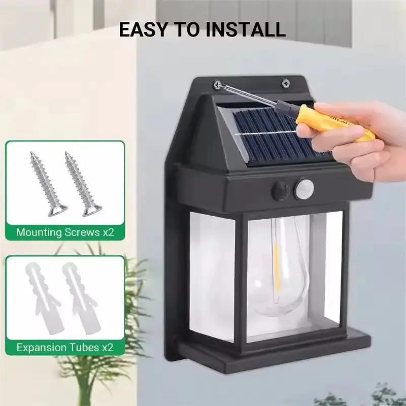 Лампа з датчиком руху 3 режими освітлення для саду SOLAR WALL LAMP Kt-888 - фото 3