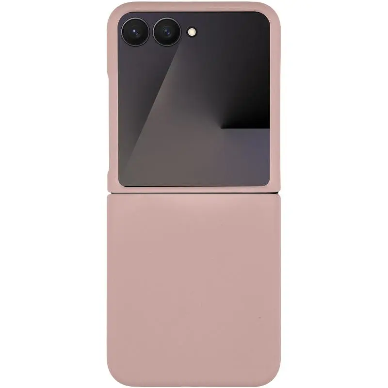 Чехол Foldables Silicone Cover Lakshmi (AAA) для Motorola Razr 50 Розовый / Pink Sand - фото 2