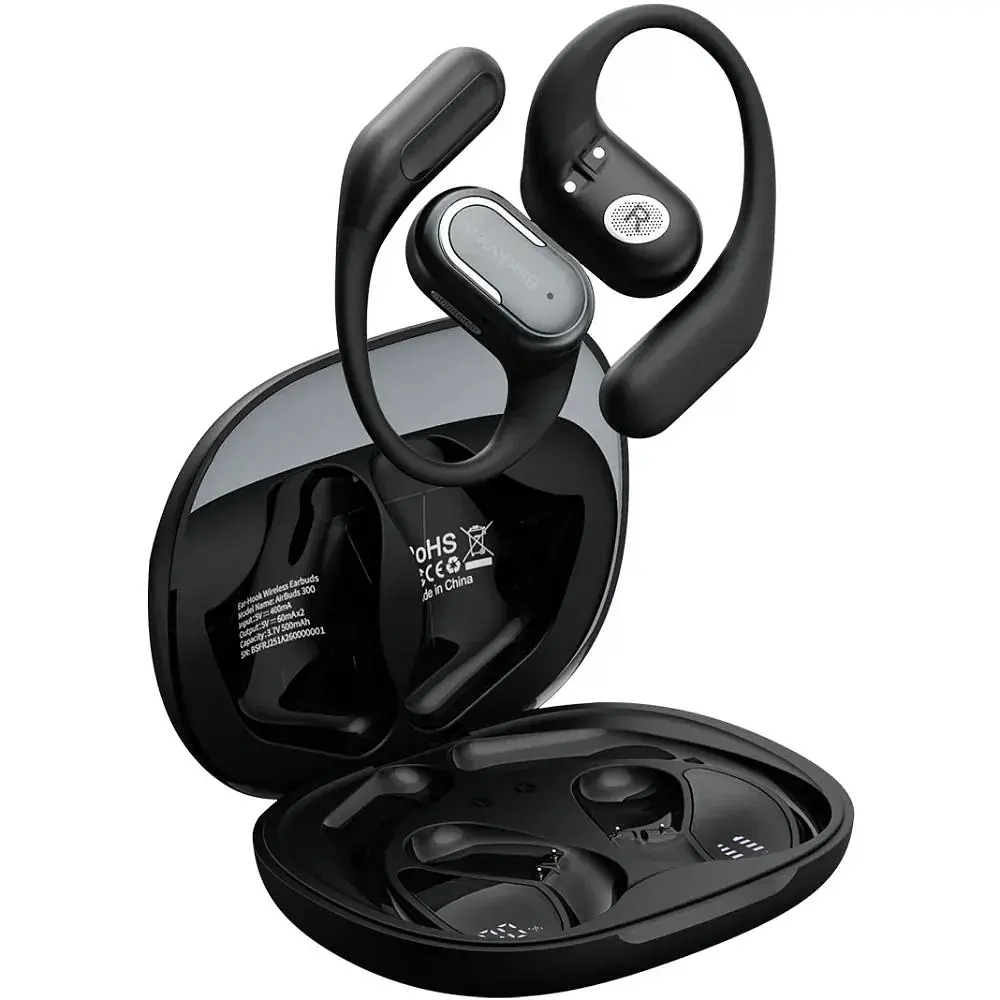 Навушники TWS Blackview AirBuds 300 Obsidian Black (6931548325826) - фото 3