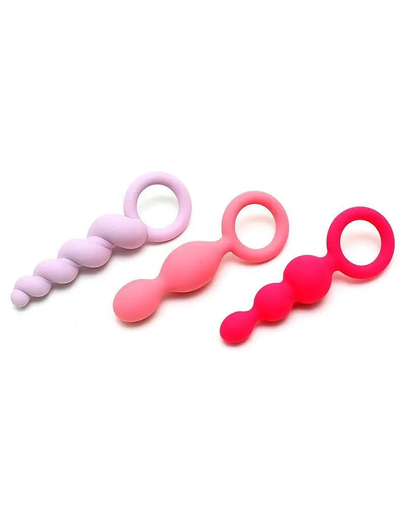 Набір анальних іграшок Satisfyer Booty Call, Різнокольорові - фото 2