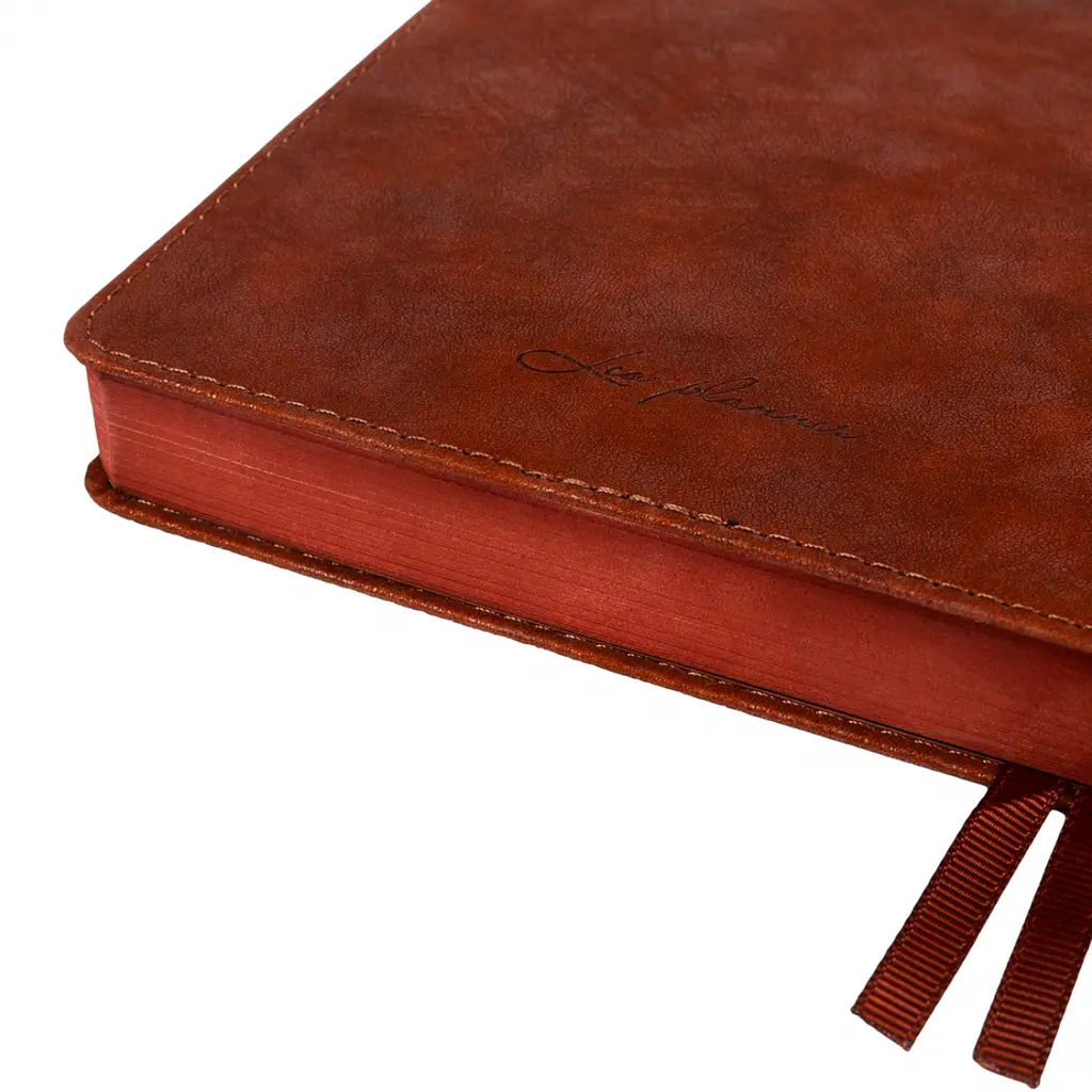 Щоденник діловий Leo Planner 2027 Case інтегральний А5 368 сторінок коричневий (252744) - фото 18
