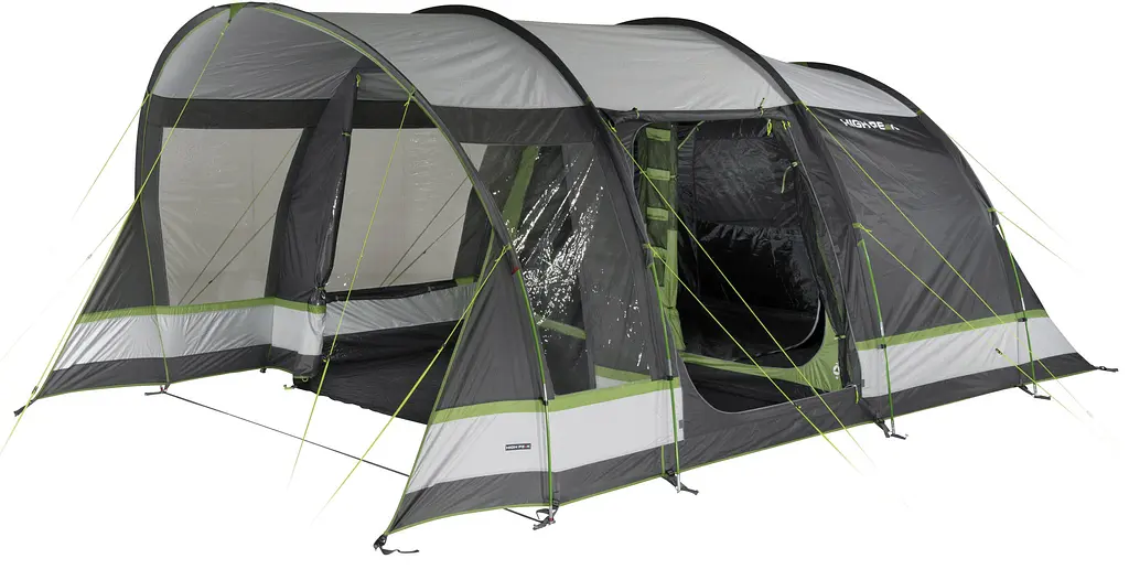 Намет чотиримісний High Peak Garda 4.0 Light Grey/Dark Grey/Green (11821)