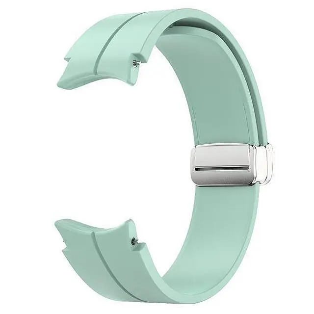 Браслет Cls для Samsung Galaxy Watch 4 - бірюзовий ширина кріплення 20мм силікон Watchbands (W14-4WB20255654) - фото 3