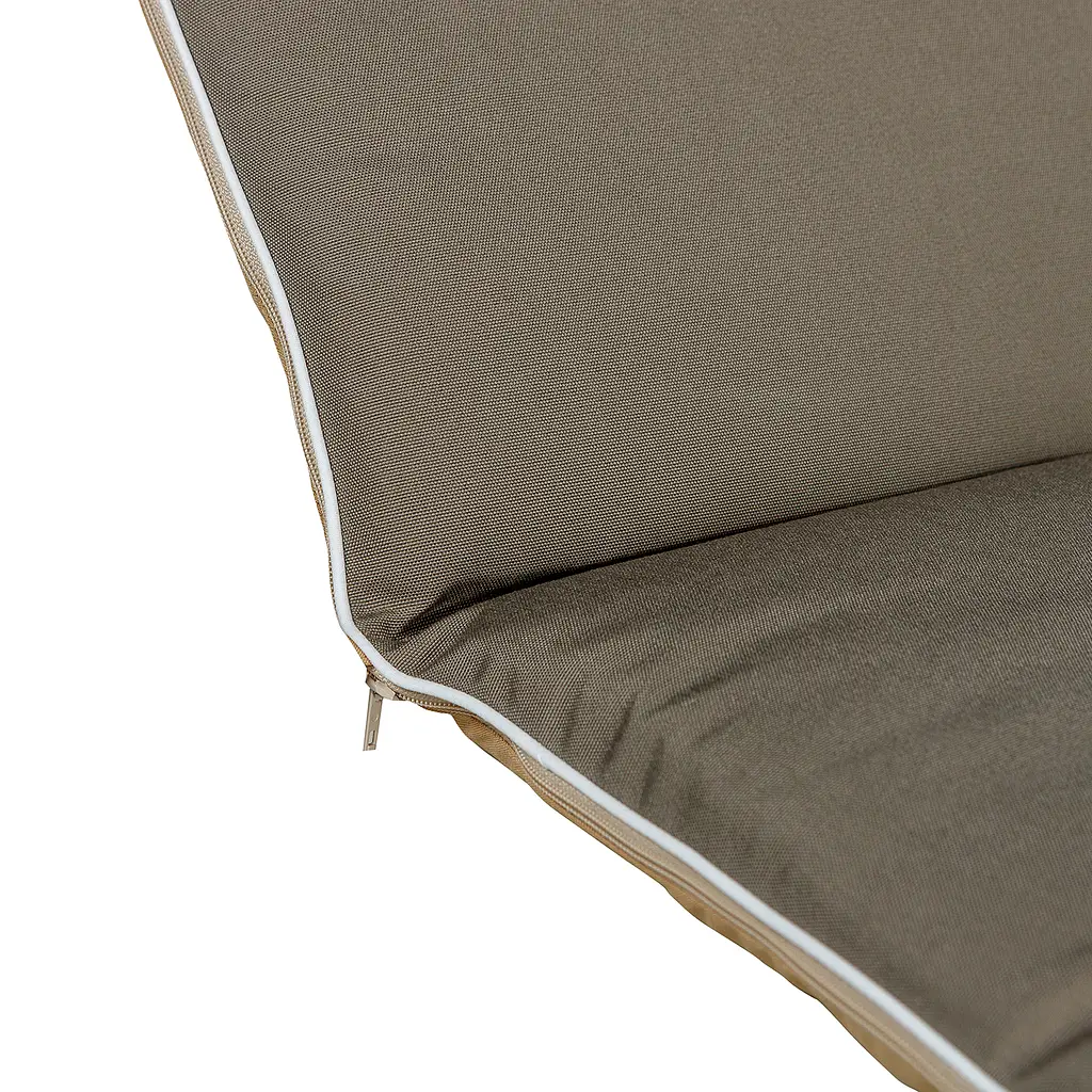 Матрац для шезлонга Ost-Fran Trio тексілк сіро-бежевий 2739, 189x58x5 см - фото 3