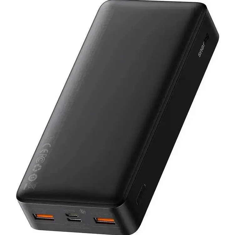 Портативна батарея Baseus Bipow Digital Display Power Bank 20000 mAh 20W PPBD050501 Black - фото 3