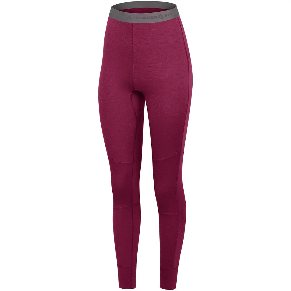 Термоштаны Frontier Larix L merino/bamboo Magenta - фото 2