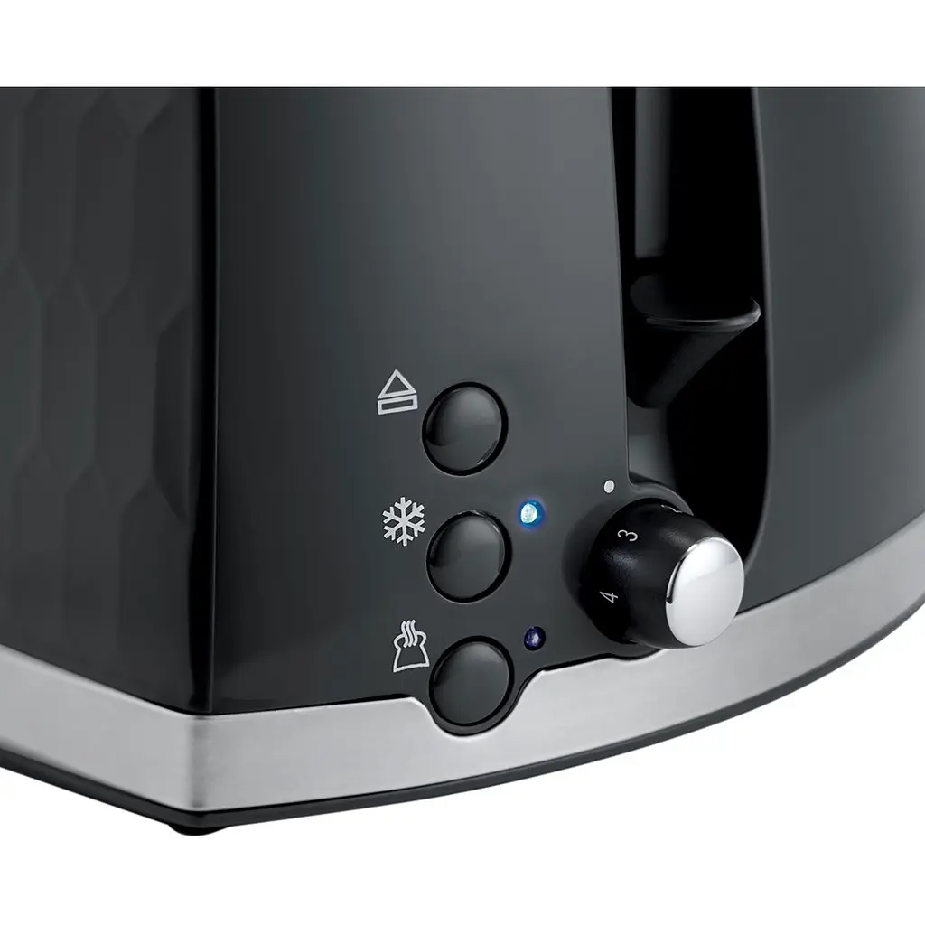 Тостер Russell Hobbs Honeycomb 850 Вт чорний (26061-56) - фото 4