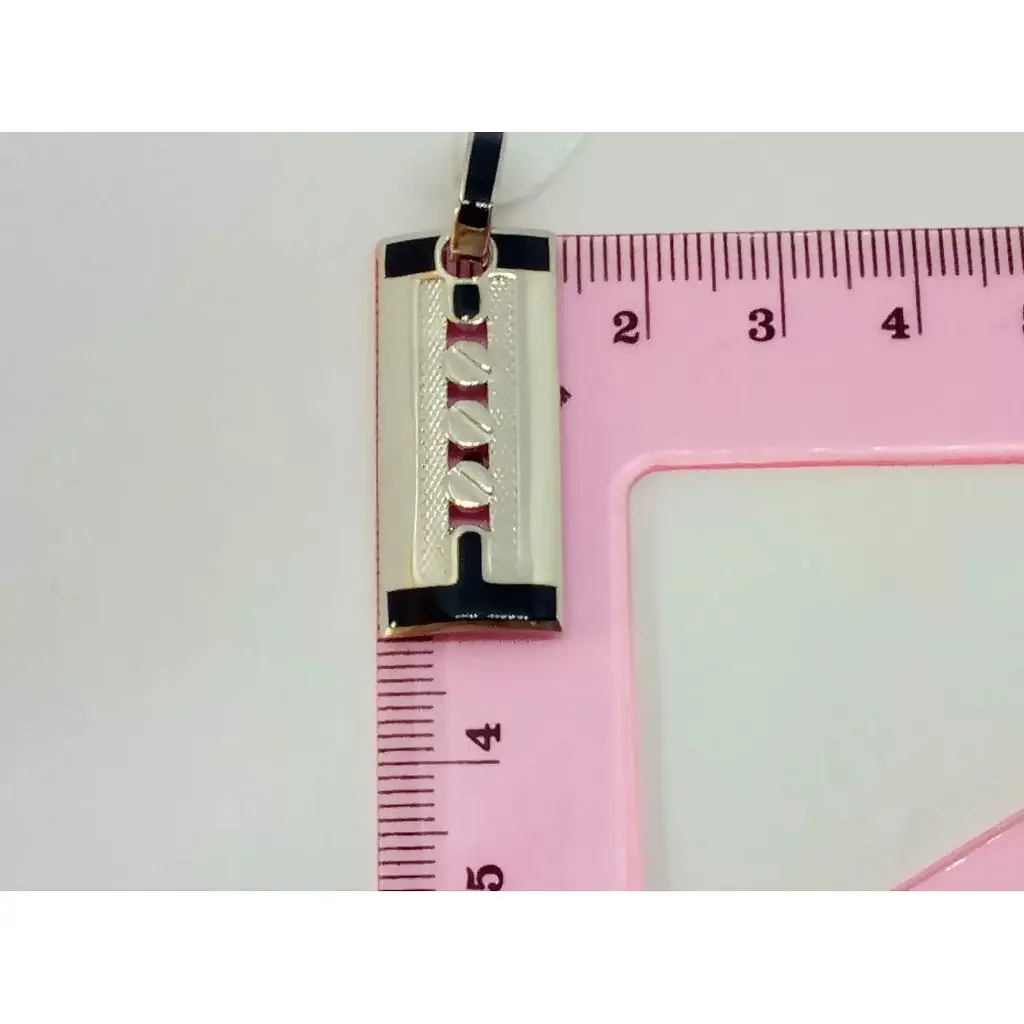 Срібна підвіска Tango з емаллю. 130266А - фото 4