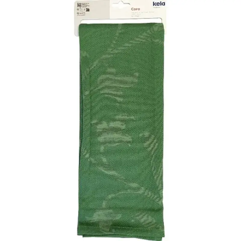 Рушник Kela кухонний Cora, 70x50 см, темно-зелений візерунок(12825) (00000027616) - фото 2