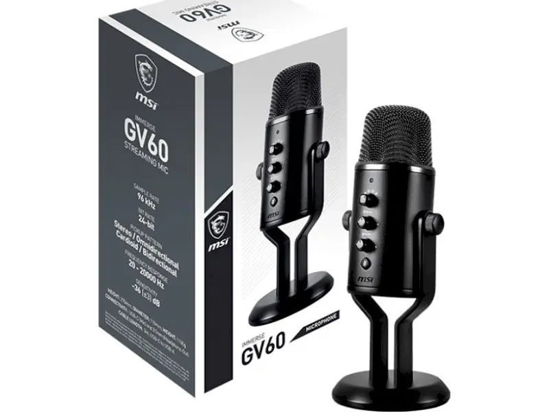 Мікрофон MSI Immerse GV60 Streaming Mic (OS3-XXXX002-000) - фото 5