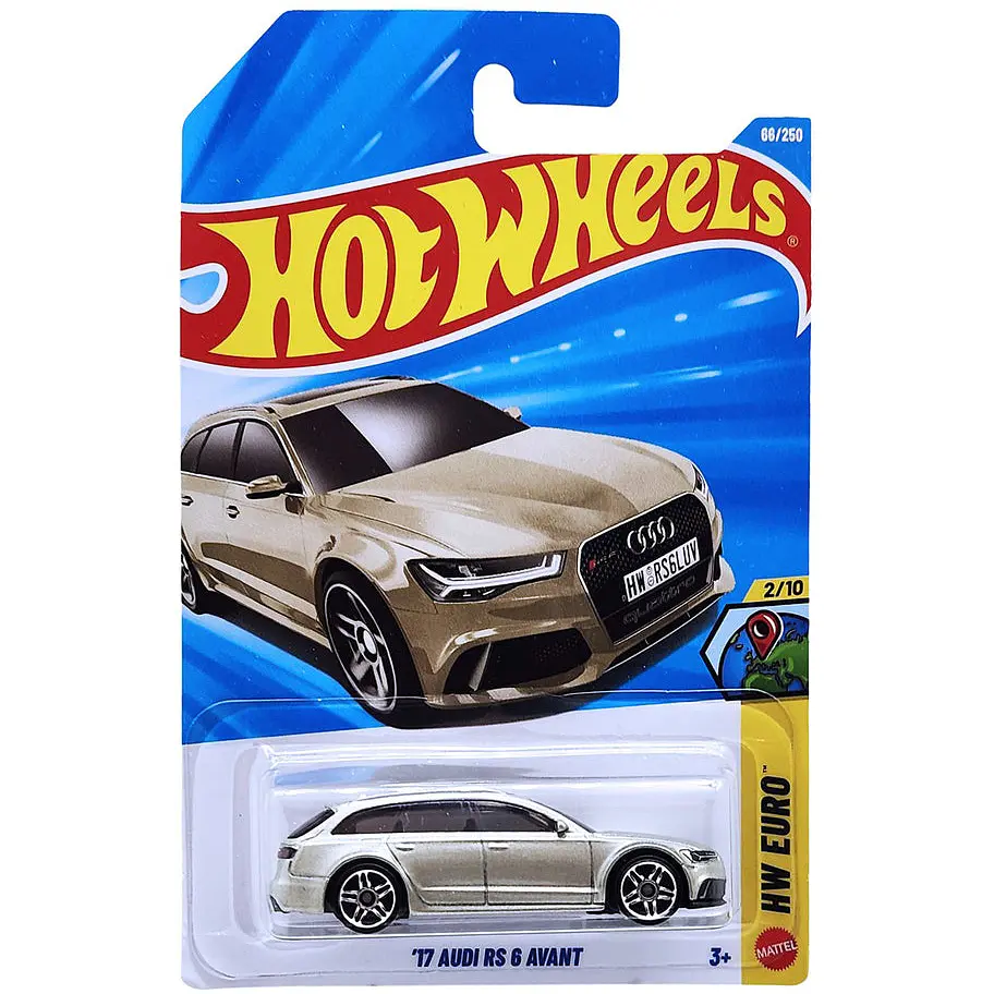 Базова машинка Hot Wheels HW Euro '17 Audi RS 6 Avant колір в асортименті (5785) JJK90 - фото 7