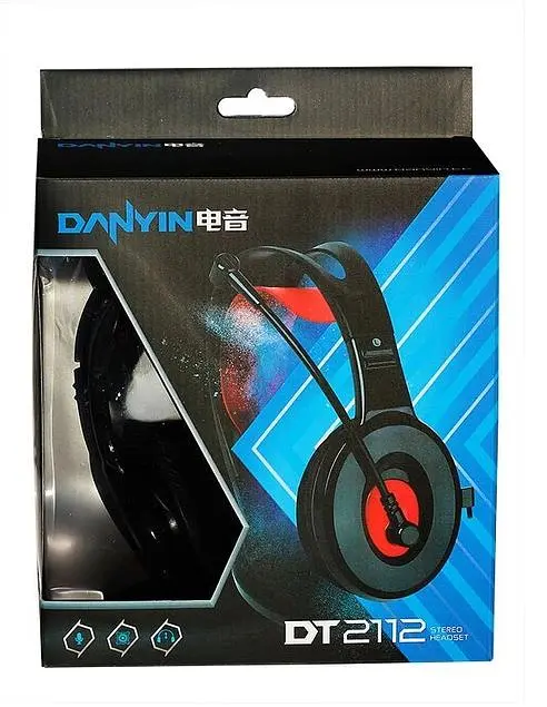 Наушники Somic Danyin DT-2112 Black/Red - фото 2
