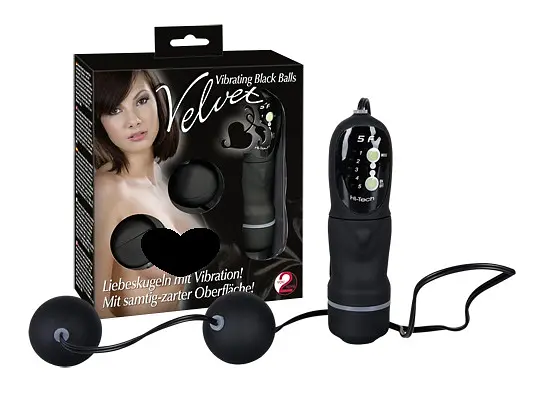 Вагінальні кульки з вібрацією Vibrating Black Balls подарують неземне задоволення You2Toys 42-05785410000 87729 - фото 2